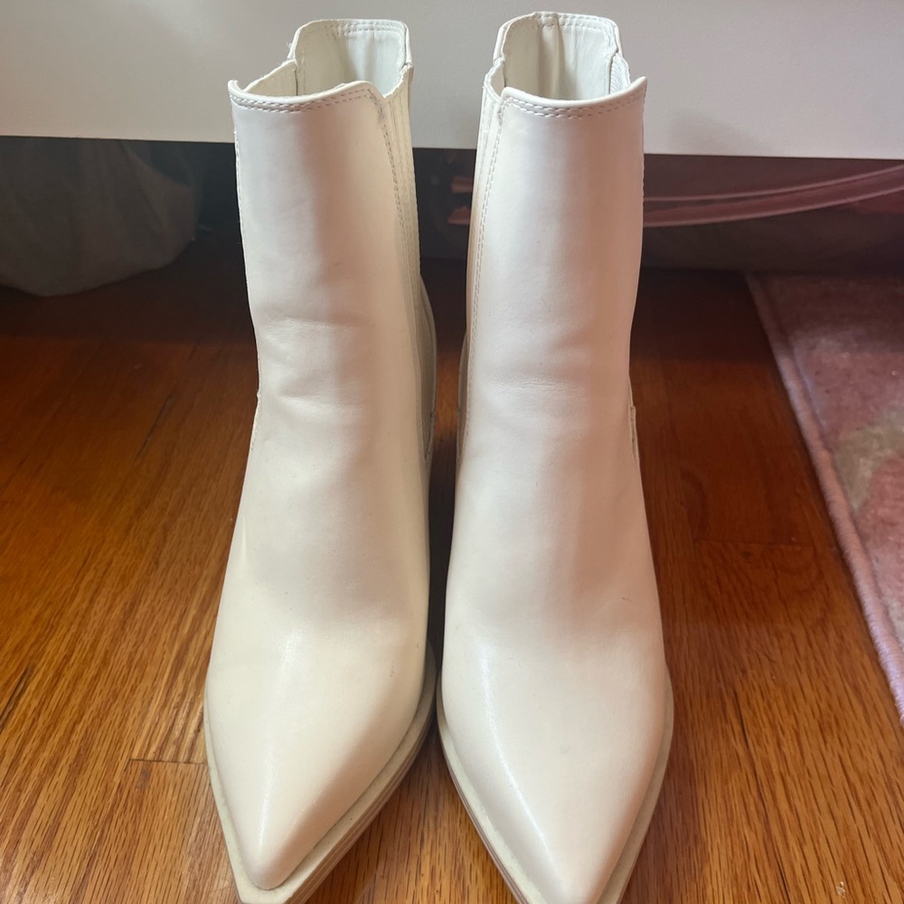 Altar'd State Ivory Ankle Booties